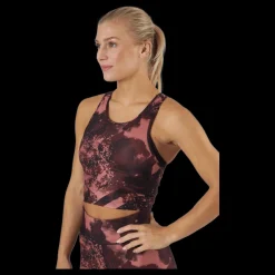 Casall Crop Tank Boost Red Röd Outlet