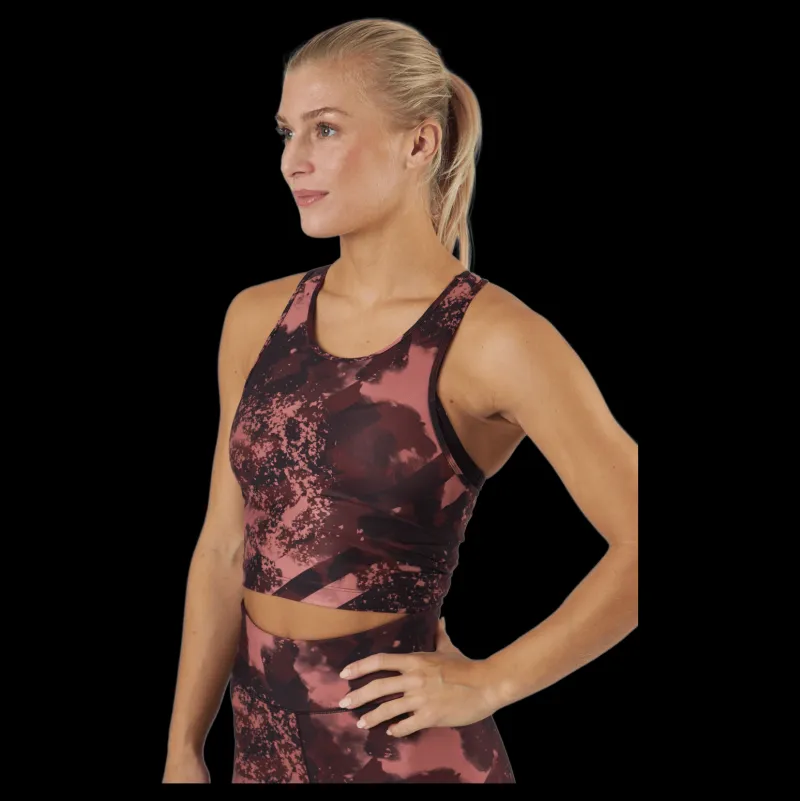 Casall Crop Tank Boost Red Röd Outlet