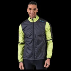 Online Newline Cross Jacket Green/Grey Grön och Grå
