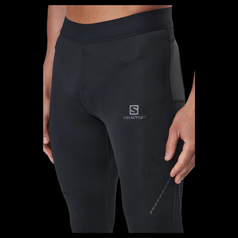 Best Salomon Cross Run Tight M Black Svart