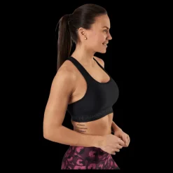 Online Under Armour Crossback Mid Bra Black Svart