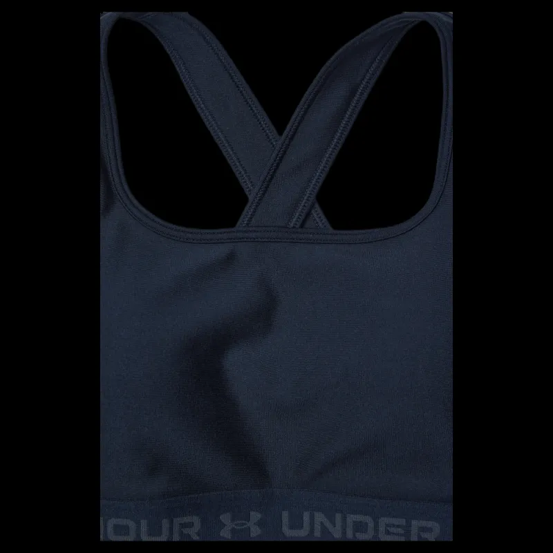 Online Under Armour Crossback Mid Bra Black Svart