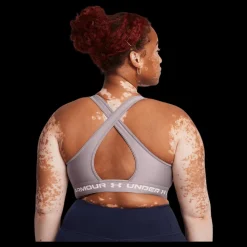 Under Armour Crossback Mid Bra Tetra Gray Grå New
