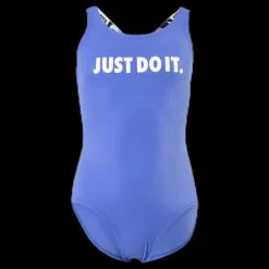 Nike Swim Crossback One Piece Junior Blue Blå Sale