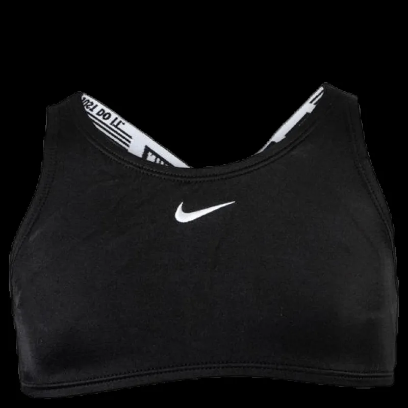 Nike Swim Crossback Sport Bikini Junior Black Svart New