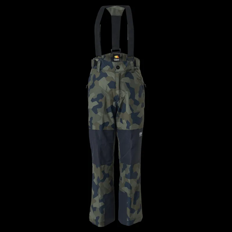 Sale ColourWear Cube Bib Pant Jr Camo Dark Khaki Flerfärgad