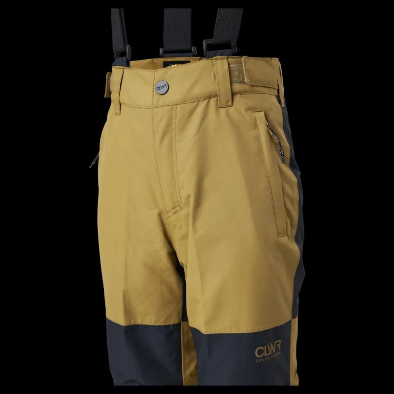 Clearance ColourWear Cube Bib Pant Jr Light Olive Gul