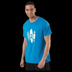 Bula Curl Tee Blue Blå New