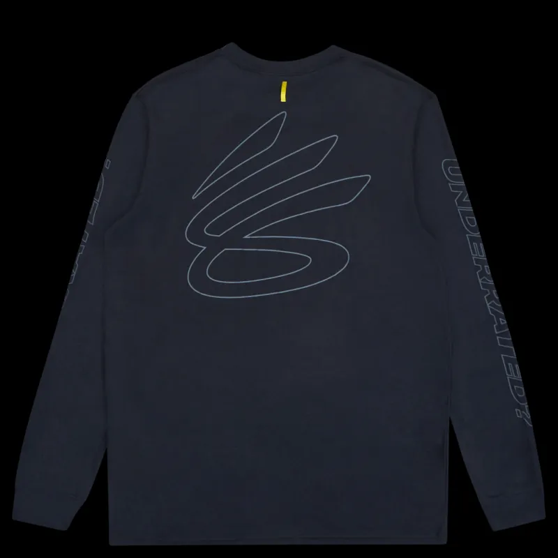 Under Armour Curry Asg LS Tee Svart Online