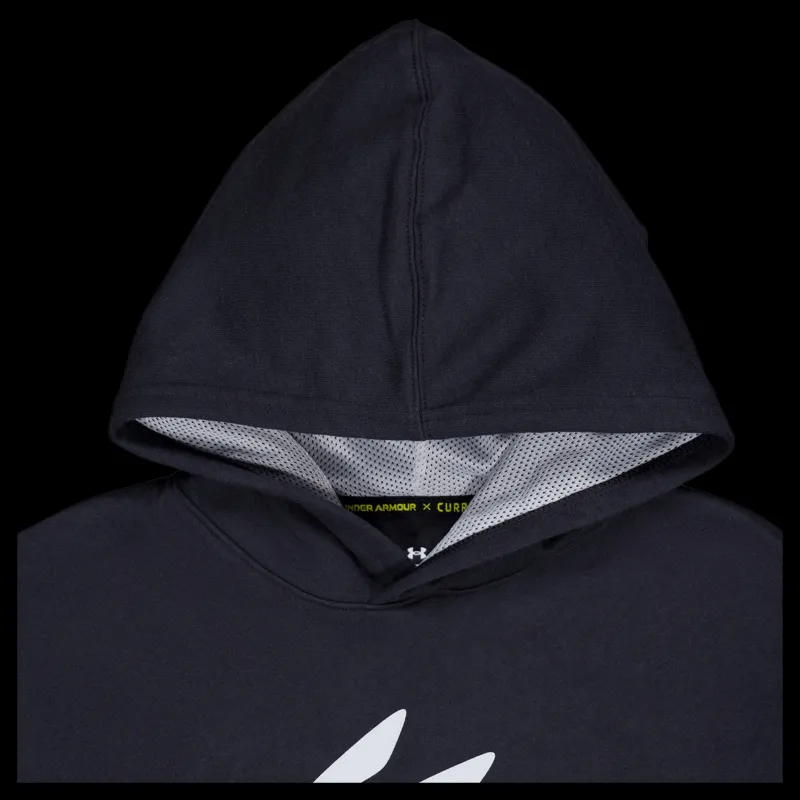 Clearance Under Armour Curry Boys Splash Hoodie Black Svart