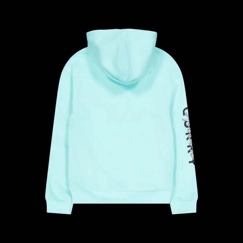 Clearance Under Armour Curry Boys Splash Hoodie Neo Turquoise Turkos
