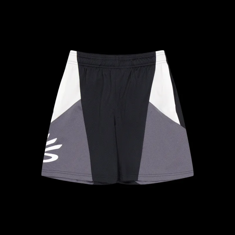 Sale Under Armour Curry Boys Splash Short Black Svart