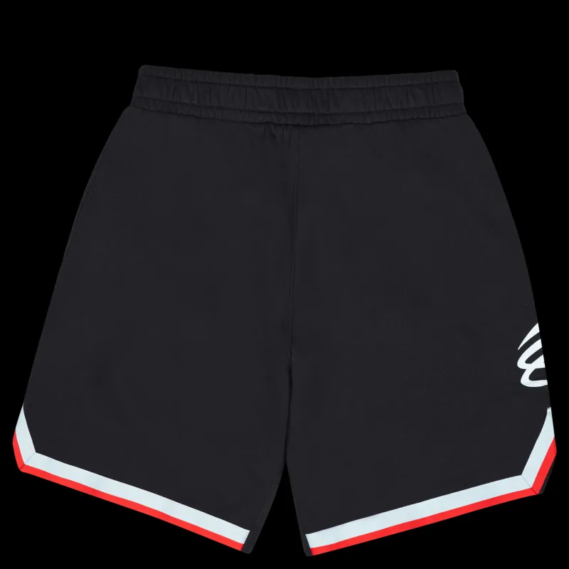 Clearance Under Armour Curry Fleece 9'' Short Svart