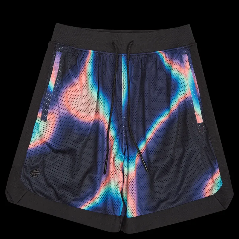 Under Armour Curry Mesh 8'' Short II Flerfärgad Hot