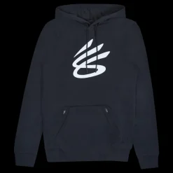 Under Armour Curry Pullover Hood Blå Outlet