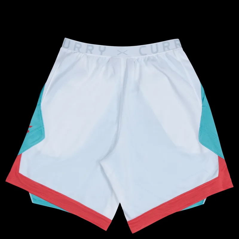 Under Armour Curry Splash Short Blå Hot
