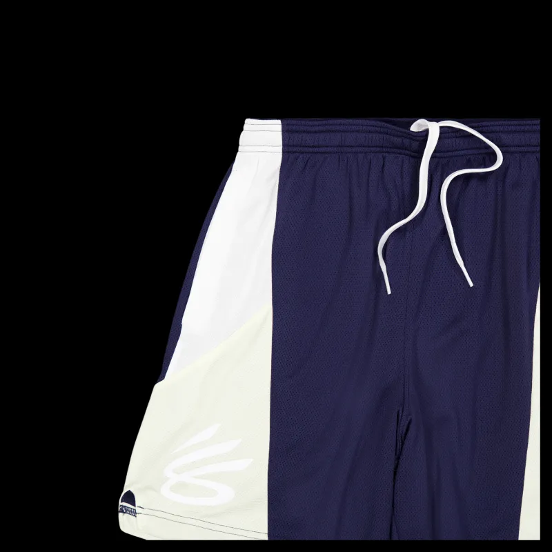 Hot Under Armour Curry Splash Short Midnight Navy Blå