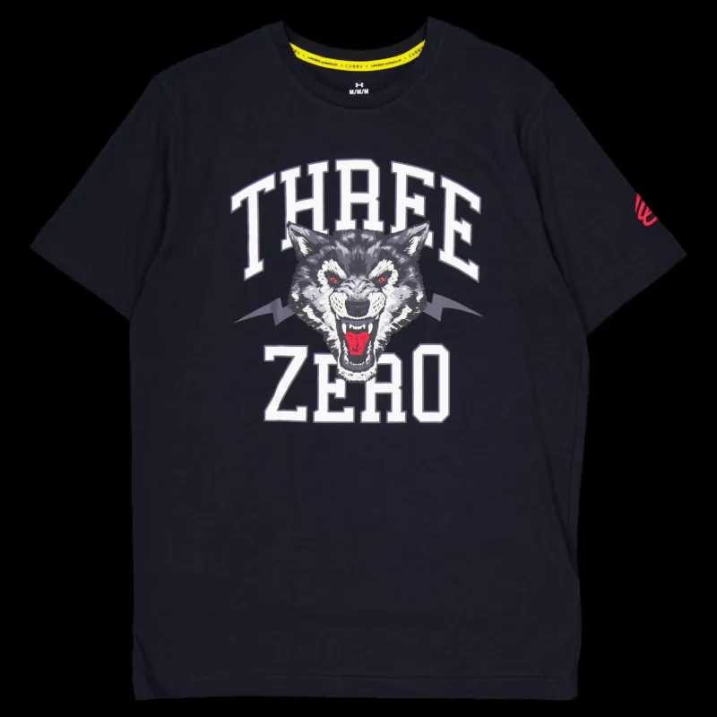 Under Armour Curry Young Wolf Tee Black Svart Online