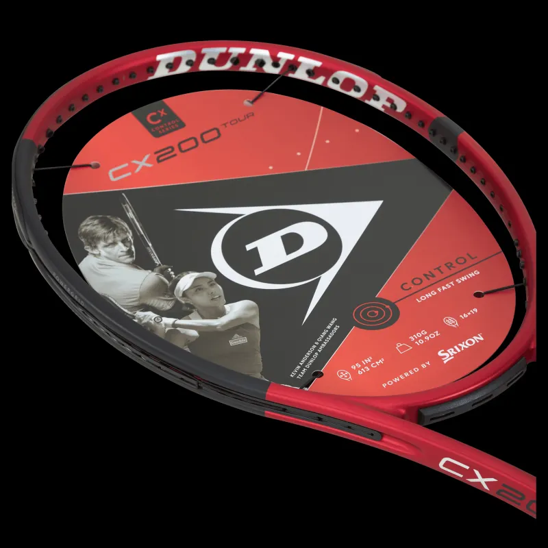 Dunlop Cx 200 Tour 16x19 Black/red Svart och Röd Discount