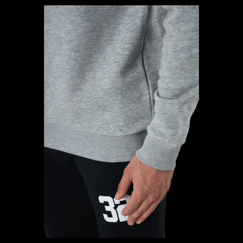 New Nonation Dacota Crew Neck Sweater Grey Grå