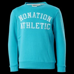Best Nonation Dakota Crew Neck Sweater Blue Blå