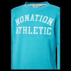 Best Nonation Dakota Crew Neck Sweater Blue Blå