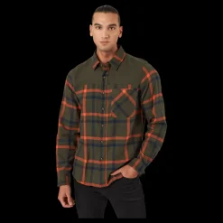 Tuxer Danilo Reco Shirt Dark Olive Flerfärgad Hot