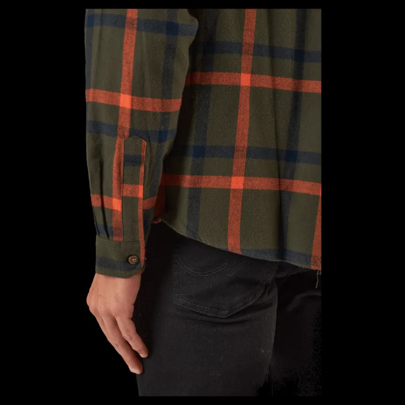 Tuxer Danilo Reco Shirt Dark Olive Flerfärgad Hot