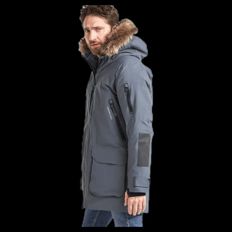 New Didriksons Dante Parka Grey Grå