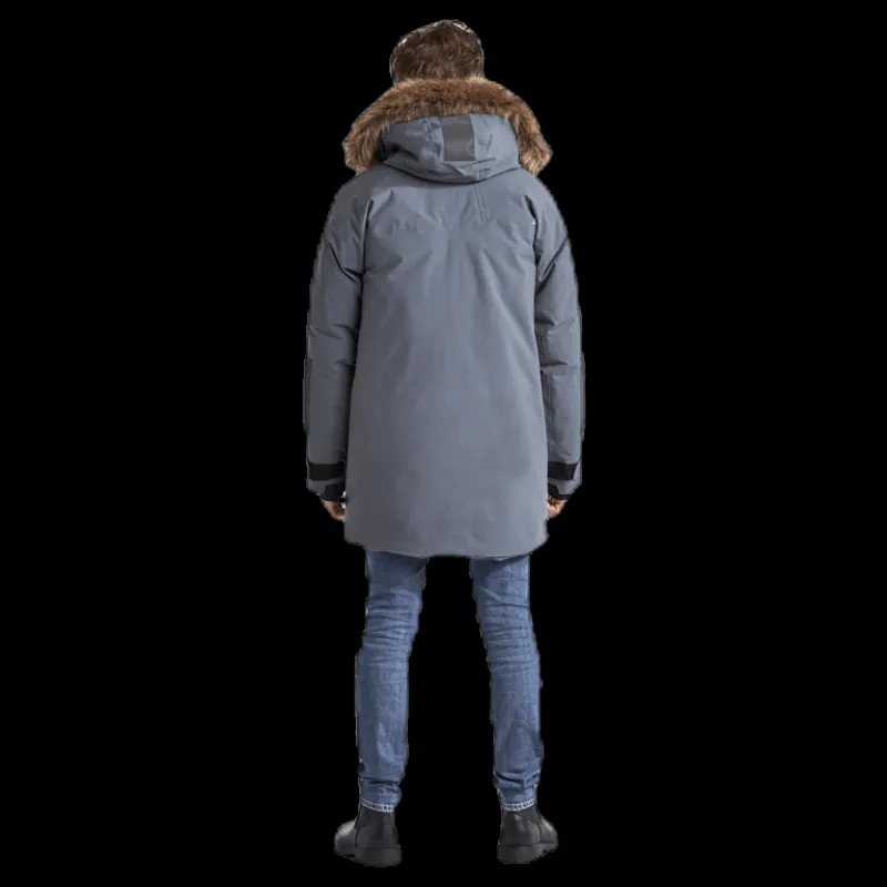 New Didriksons Dante Parka Grey Grå