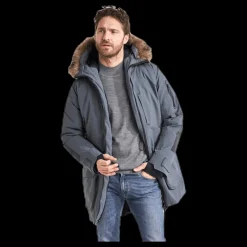 New Didriksons Dante Parka Grey Grå