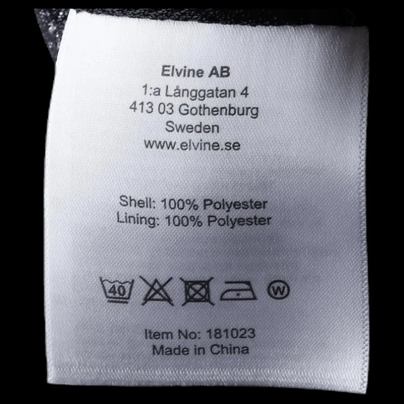 Discount Elvine Darius Black Svart