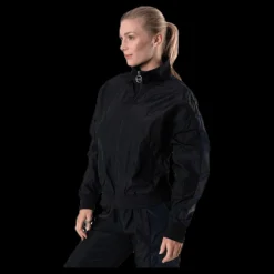 New Svea Dark Windbreaker Jacket Black