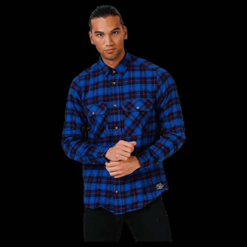 Clearance Tuxer David Shirt Blue Blå