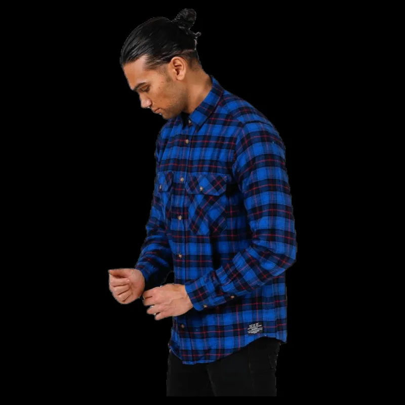 Clearance Tuxer David Shirt Blue Blå