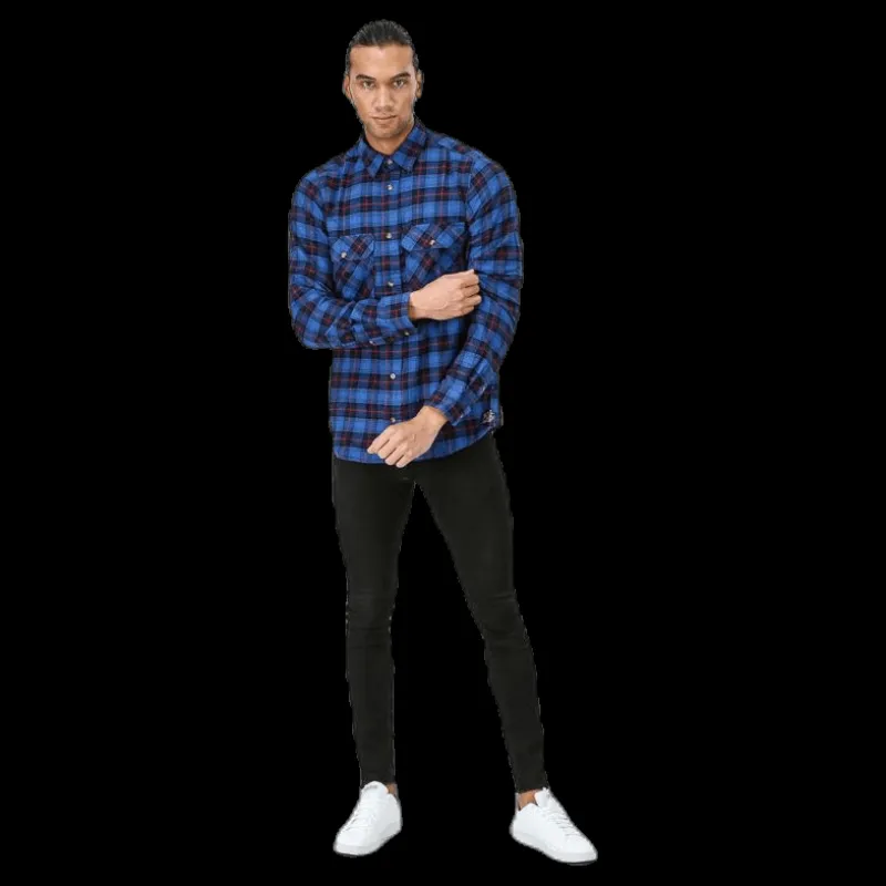 Tuxer David Shirt Blue Blå Best