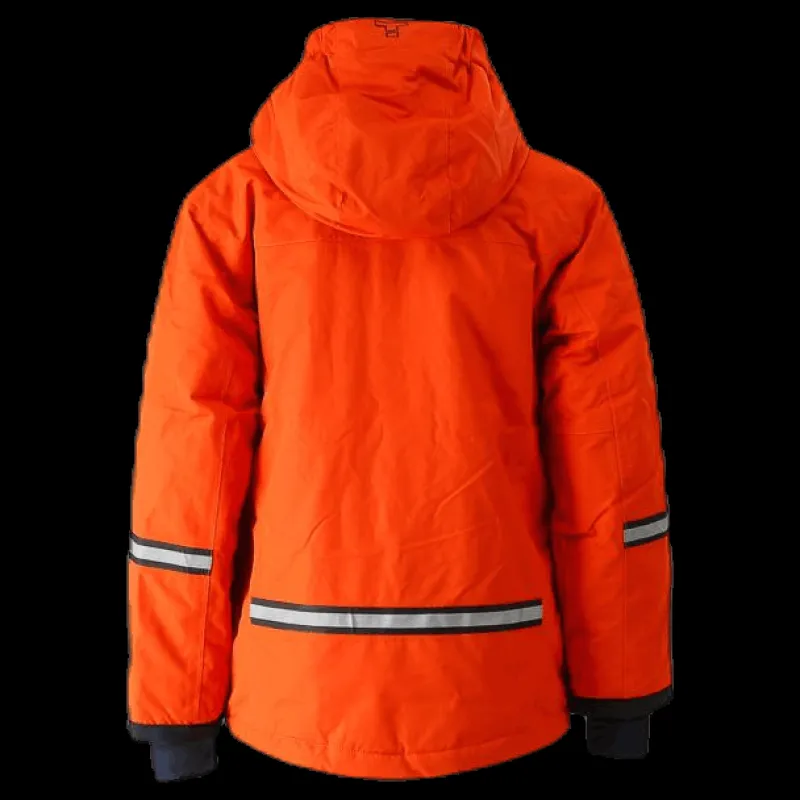 Tenson Davie Ski Jacket Kid Orange New