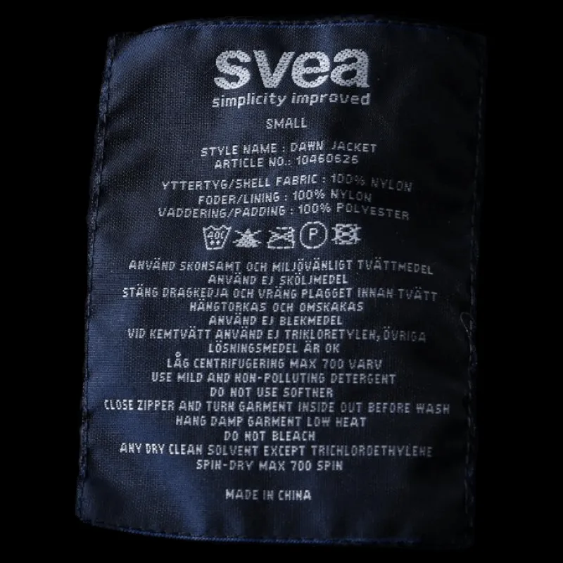 Svea Dawn Jacket Blue Best