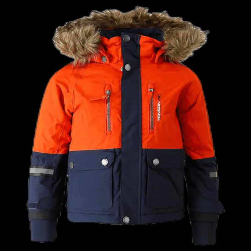 Best Tenson Daxian Ski Jacket Kid Orange