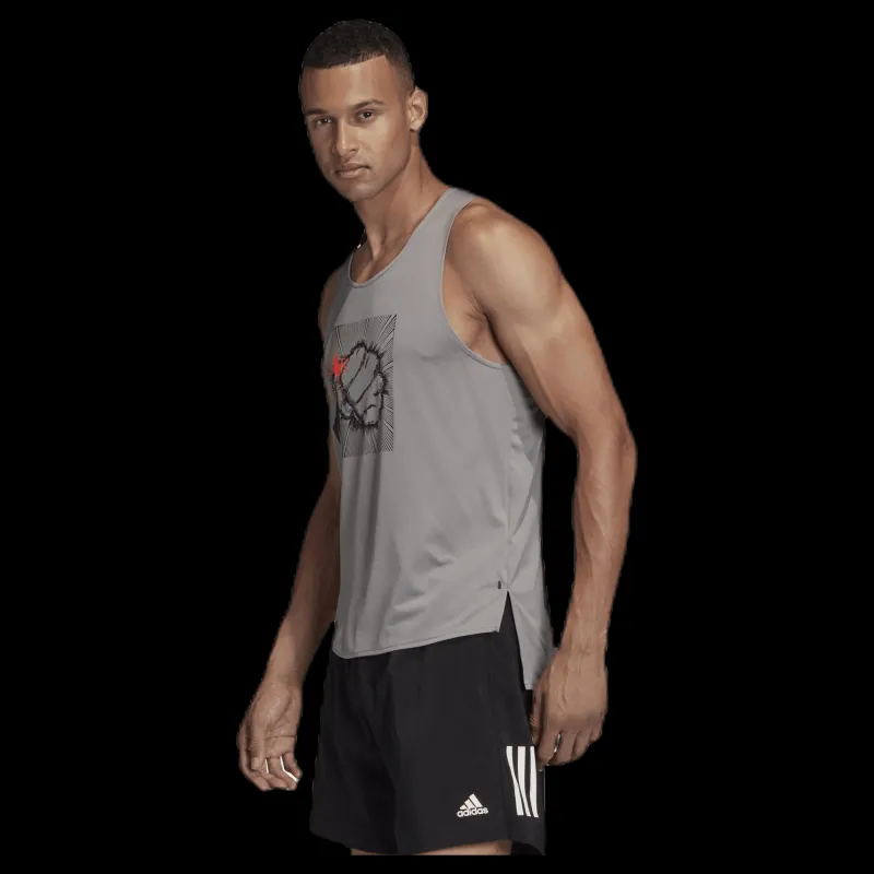 adidas Decode Tank Grey Grå Outlet