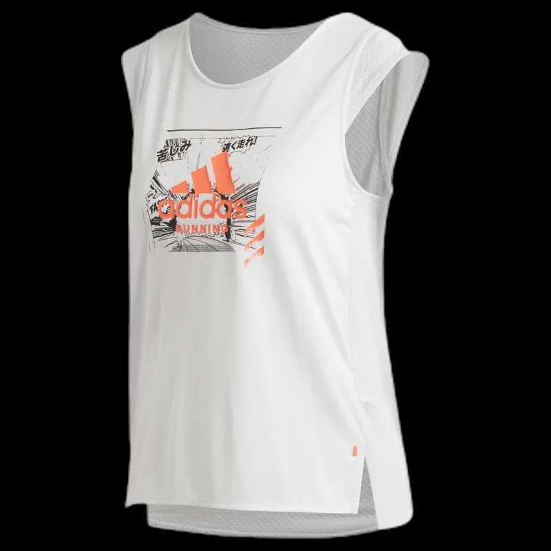 Best adidas Decode Tank Grey Vit