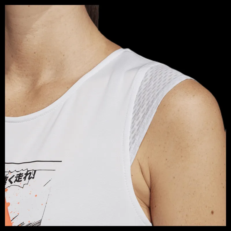 Best adidas Decode Tank Grey Vit
