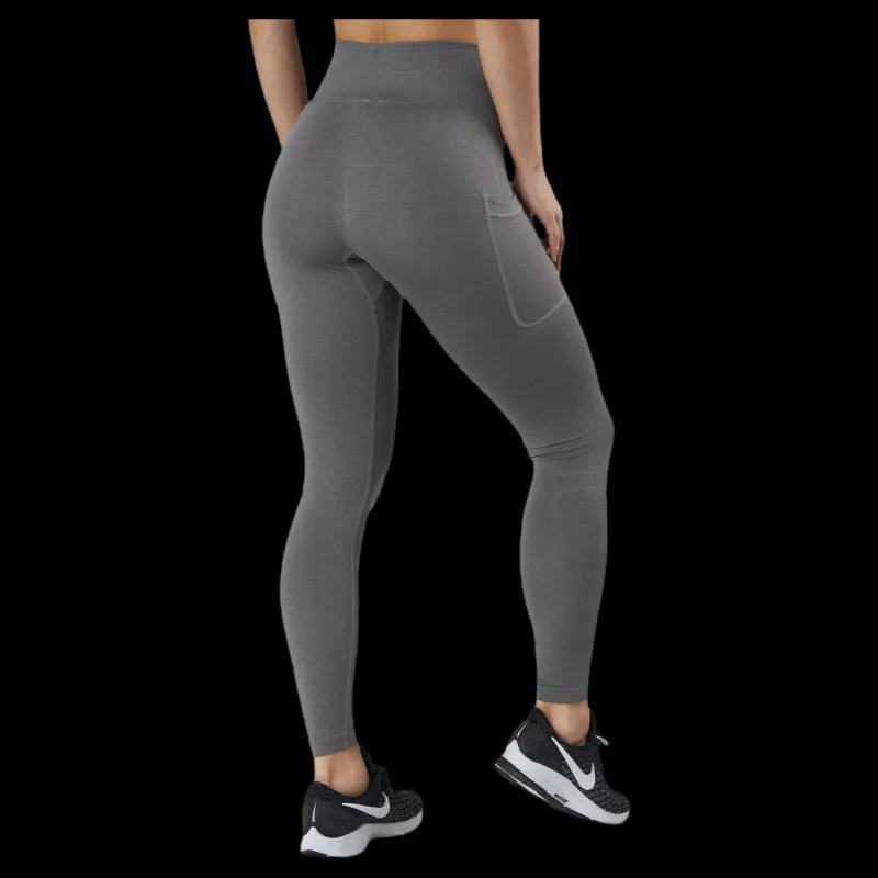 ICANIWILL Define Pocket Tights Taupe Melange Grå New