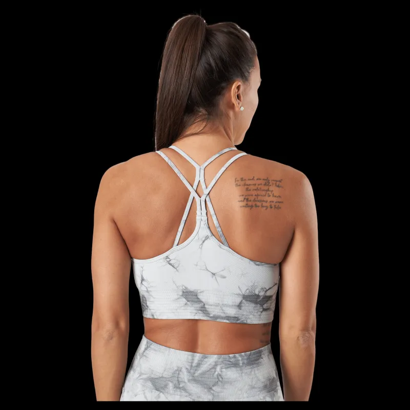 ICANIWILL Define Seamless Tie Dye Sports Grey Melange Grå Sale
