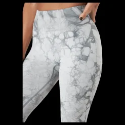 Sale ICANIWILL Define Seamless Tie Dye Tights Grey Melange Grå