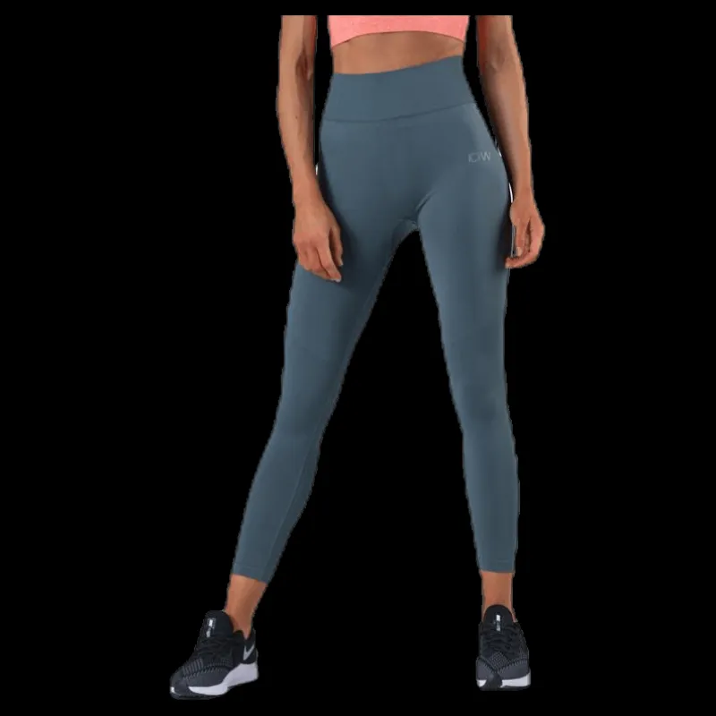 ICANIWILL Define Seamless Tights Green Grön New