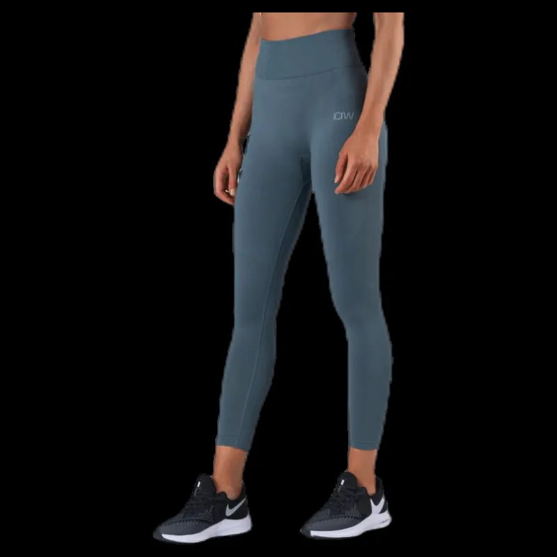ICANIWILL Define Seamless Tights Green Grön New