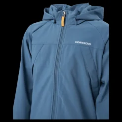 Didriksons Dellen Kids Jkt 4 True Blue Blå