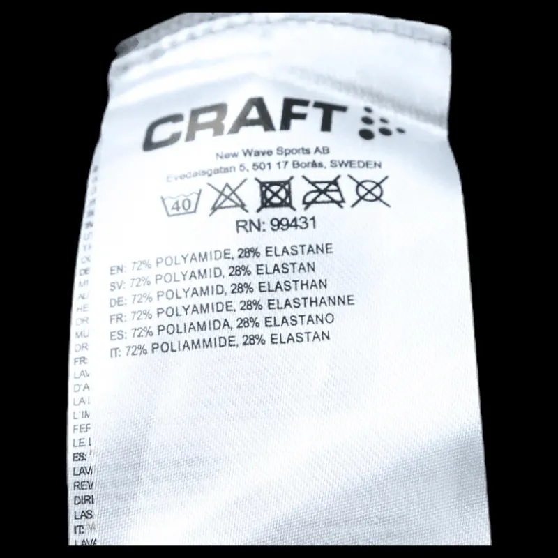 Craft Delta Compression Tight Black Svart Hot