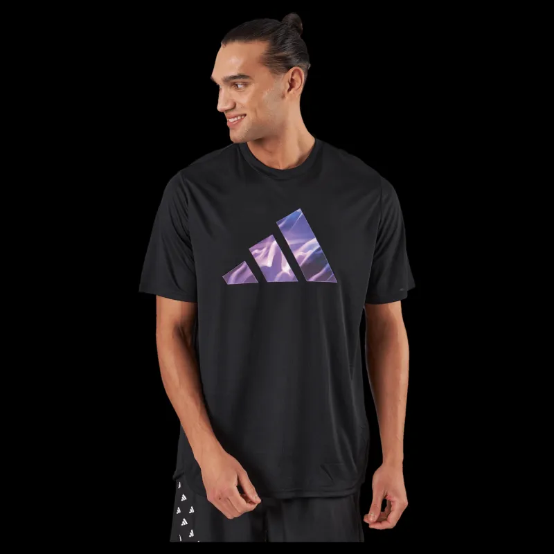 Sale adidas Designed for Movement HIIT Training T-Shirt Black Svart